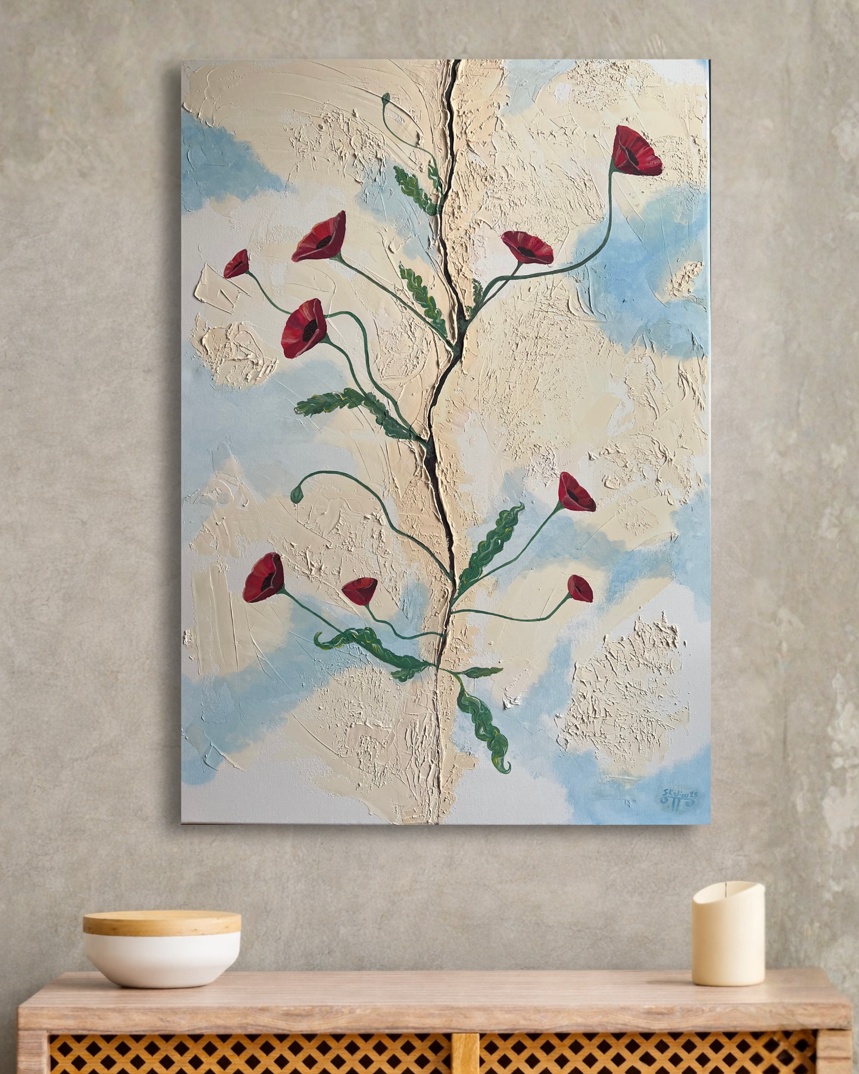 Resilience in Bloom - Original Painting