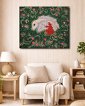 The Girl and the Lamb - Original Painting